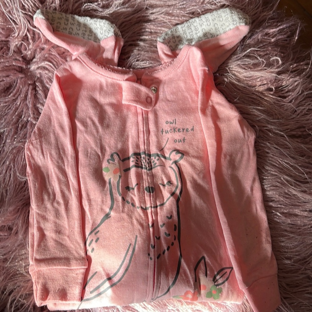 Carter’s 12M zip up pajamas